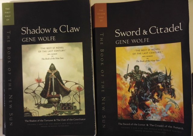 picture of the covers of the two books that bundle the four parts.