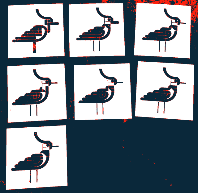 Iterations on getting the breast and shoulder part of the Lapwing just right